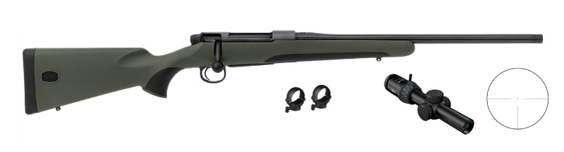 Mauser 18 Waldjagd Big Game-paketti