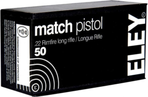 Eley .22 LR match pistol
