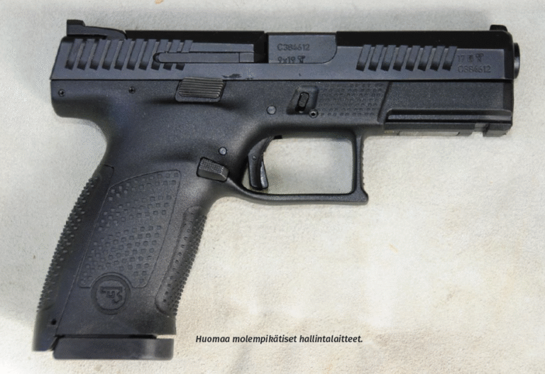 Esittelyssä uutuuspistooli CZ P-10 C